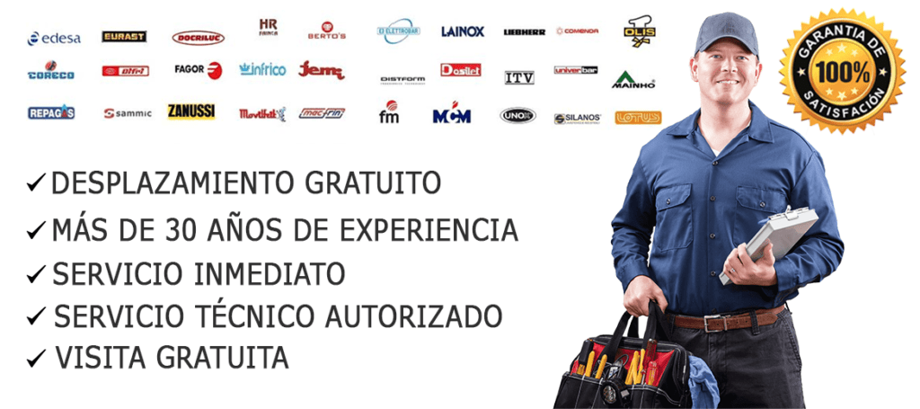 reparación maquinaria hostelería servicio técnico